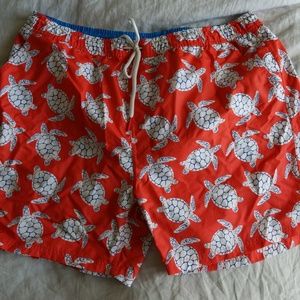 Preowned Boden Swim trunks Orange XL